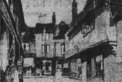 Kings Head (Old Town) c1920 E. Leslie Badham